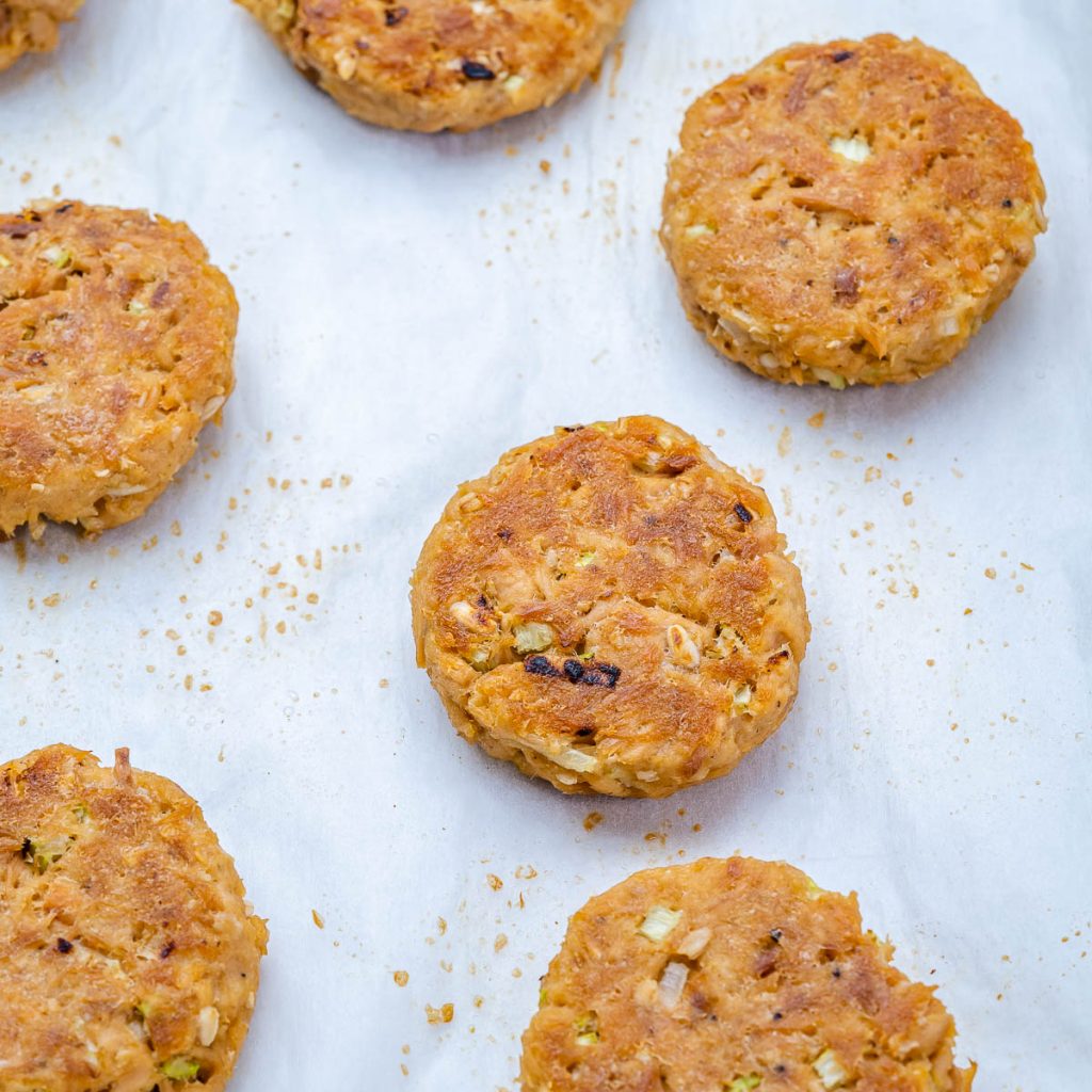 Tuna Fritters + Creamy Yogurt Dill Sauce Clean Food Crush