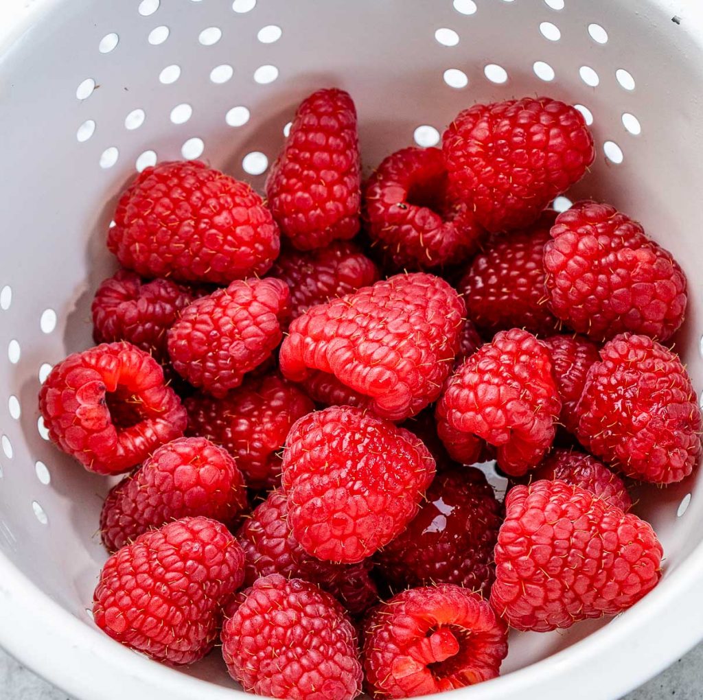 Super-Creamy Chia Pudding + Fresh Raspberry Puree | Clean Food Crush