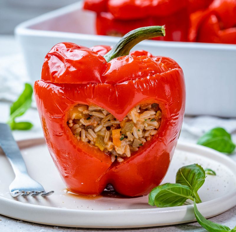 valentines day stuffed peppers