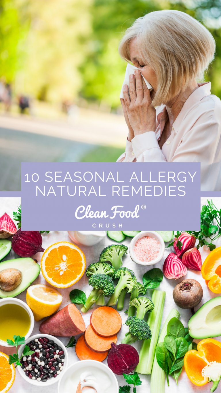 Relieve Seasonal Allergies With These Natural Remedies | Clean Food Crush