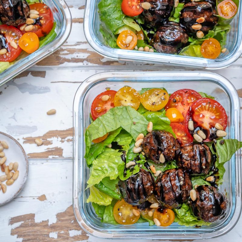 Balsamic Glazed Meatballs Clean Food Crush