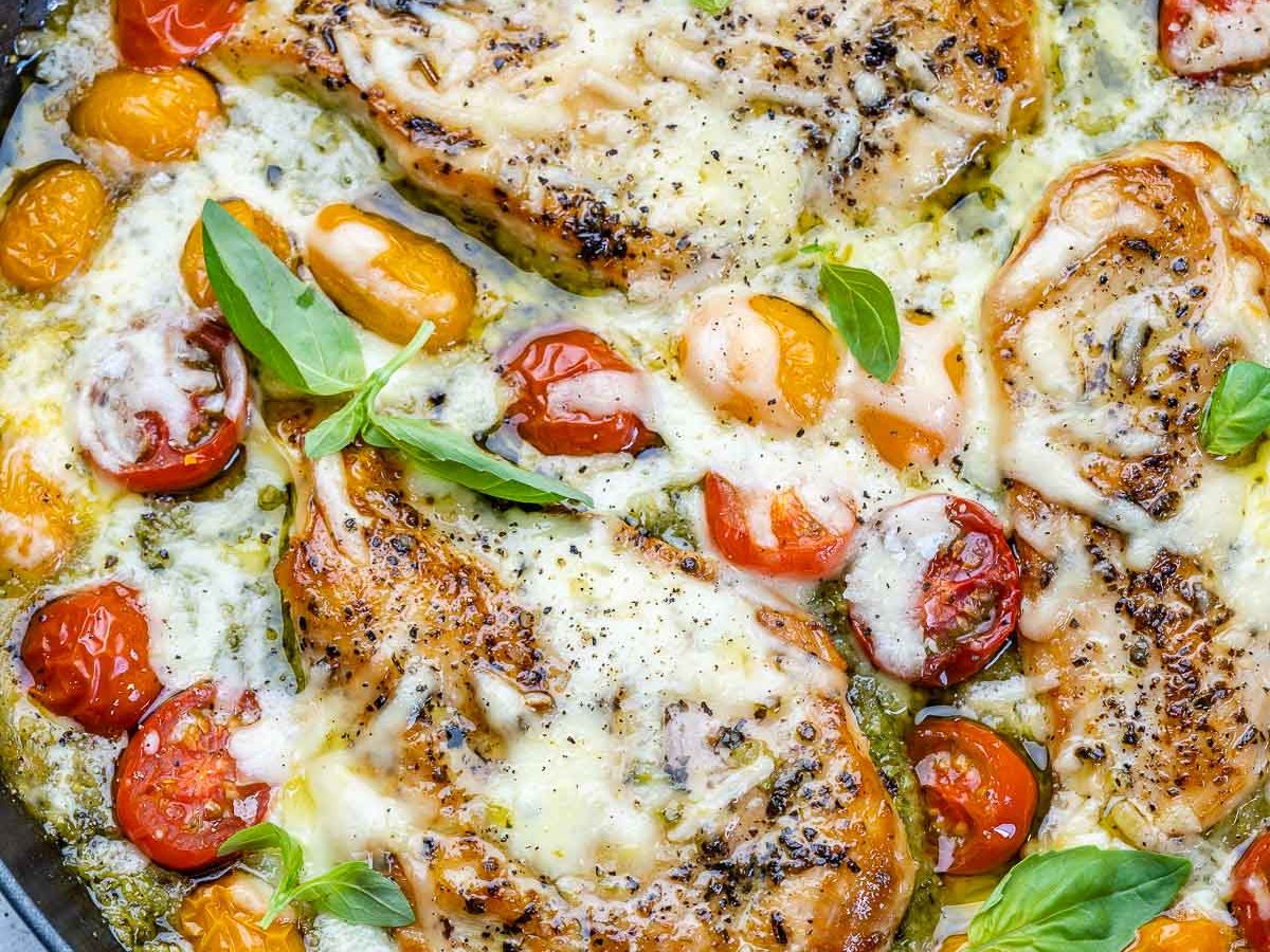Chicken Margherita Skillet