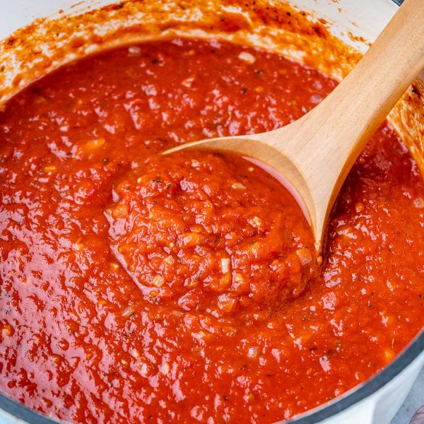 Rachel’s QUICK Homemade Marinara Sauce | Clean Food Crush