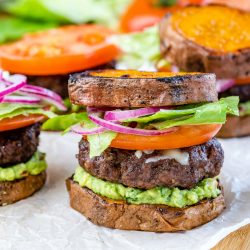 Beef + Sweet Potato Sliders