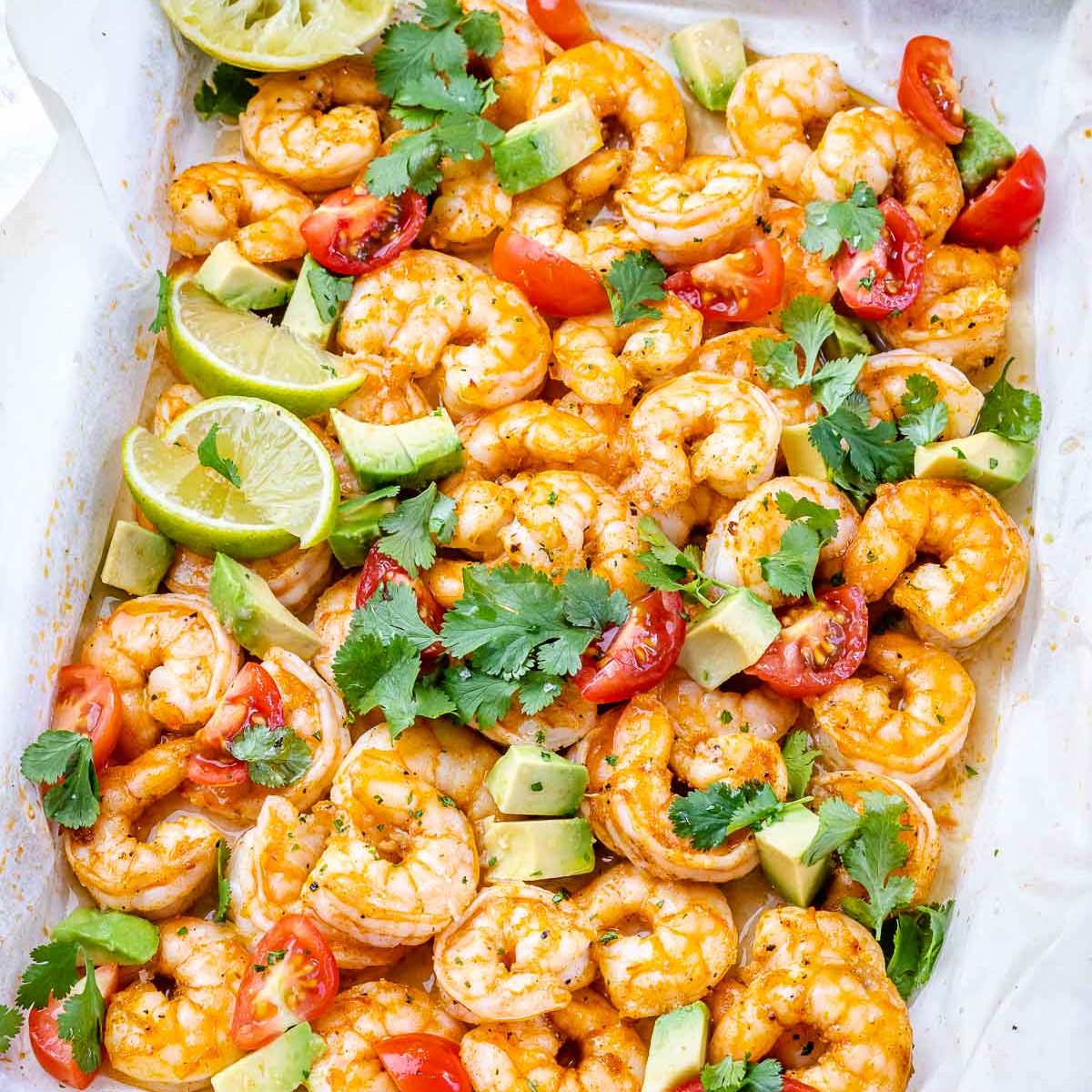 Chili Lime Shrimp Sheet Pan