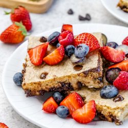 Chocolate Chip Baked Pancakes