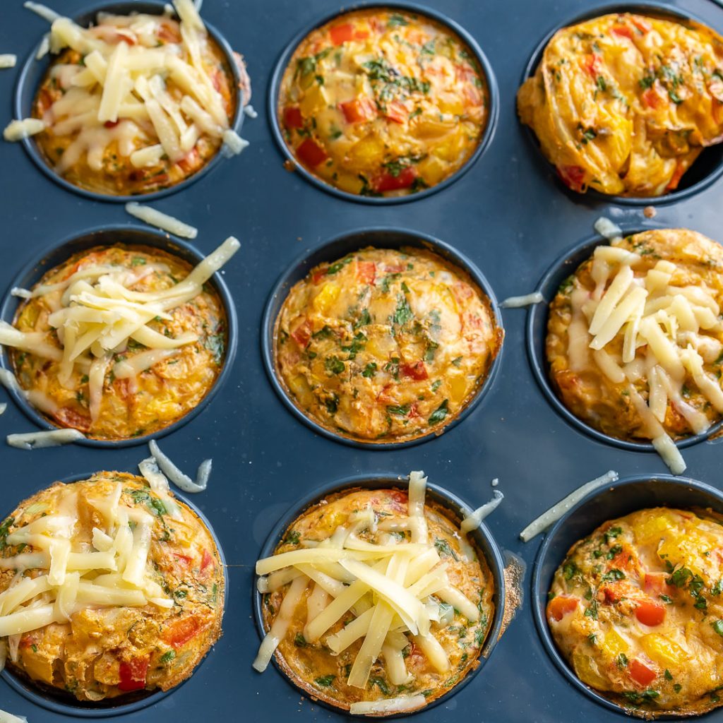 Fajita Breakfast Egg Cups Clean Food Crush