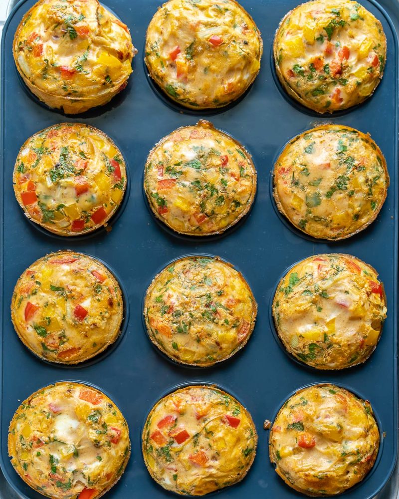 Fajita Breakfast Egg Cups Clean Food Crush