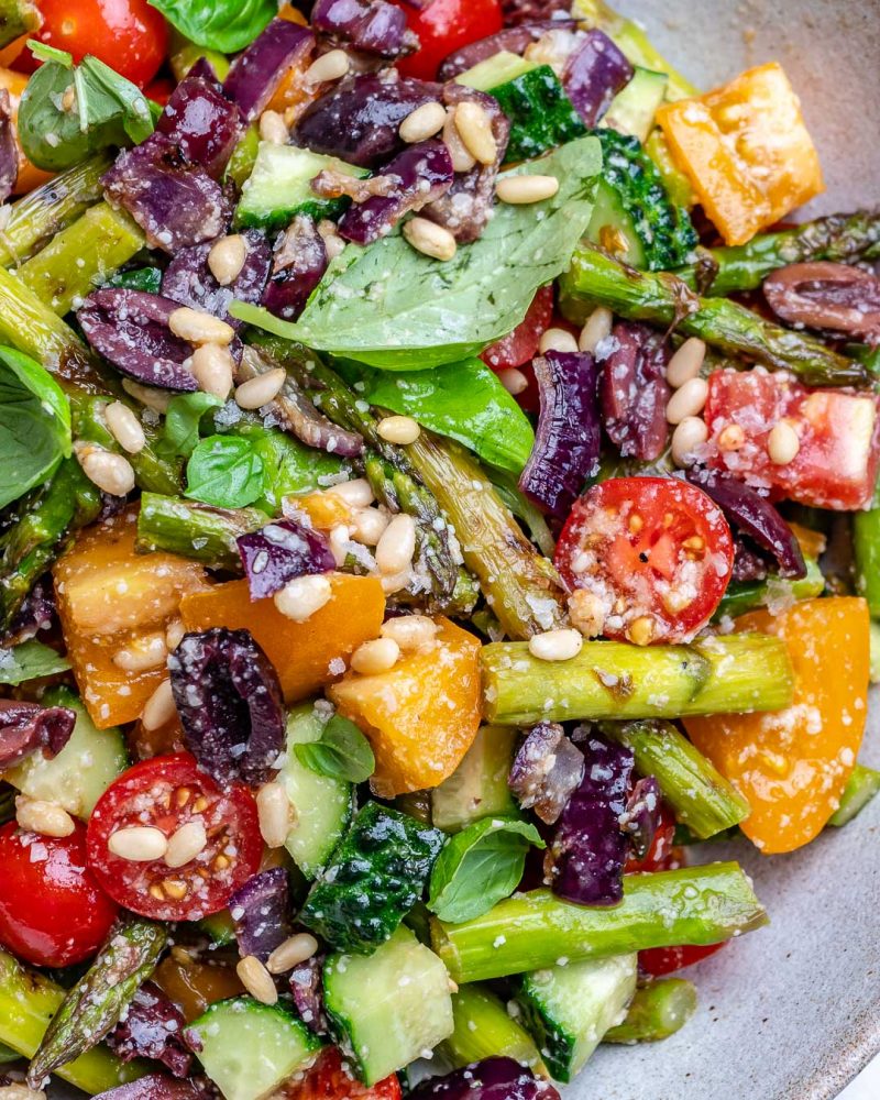 Grilled Asparagus Salad | Clean Food Crush