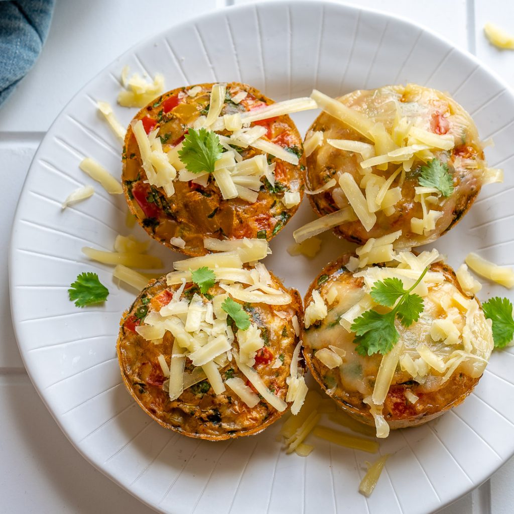 Fajita Breakfast Egg Cups Clean Food Crush