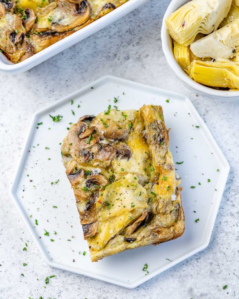 Artichoke Egg Casserole Clean Food Crush