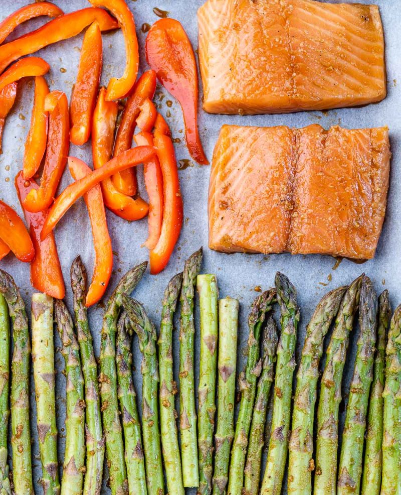 Balsamic Salmon Sheet Pan | Clean Food Crush