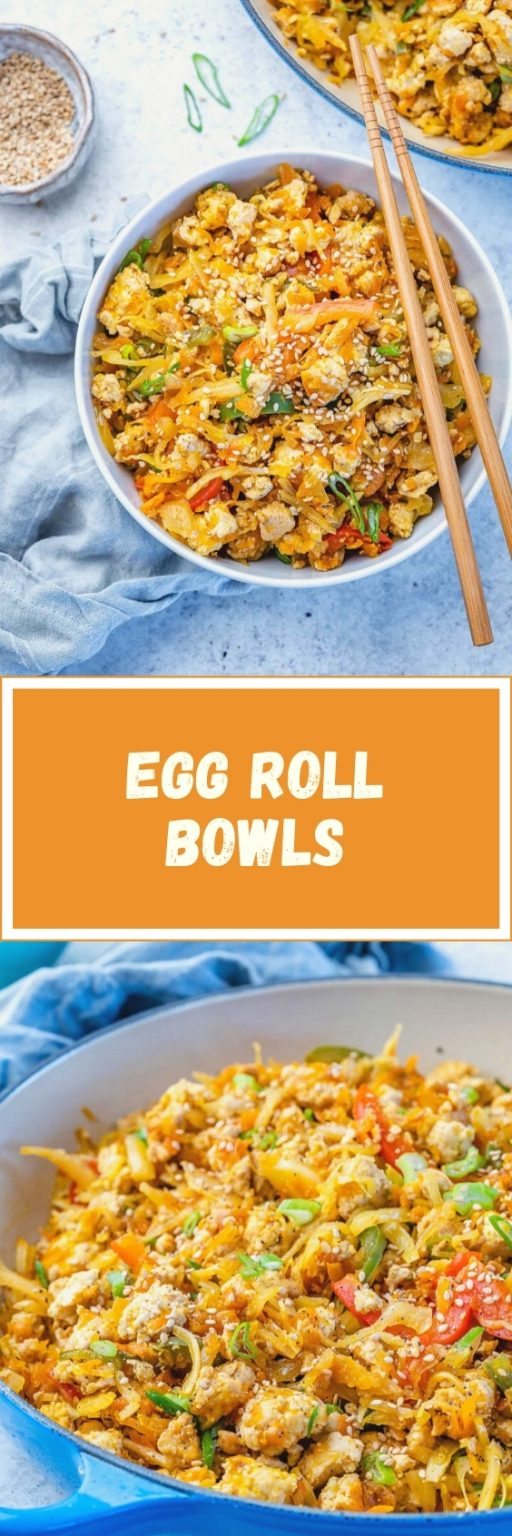 CFC Egg Roll Bowls | Clean Food Crush