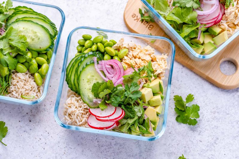 Chicken Poke Bowls | Clean Food Crush