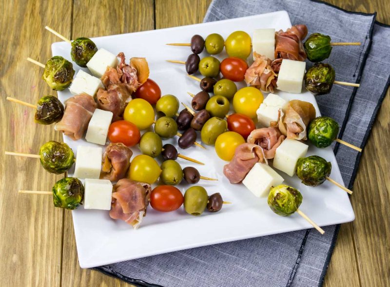 Antipasto Party Skewers Clean Food Crush