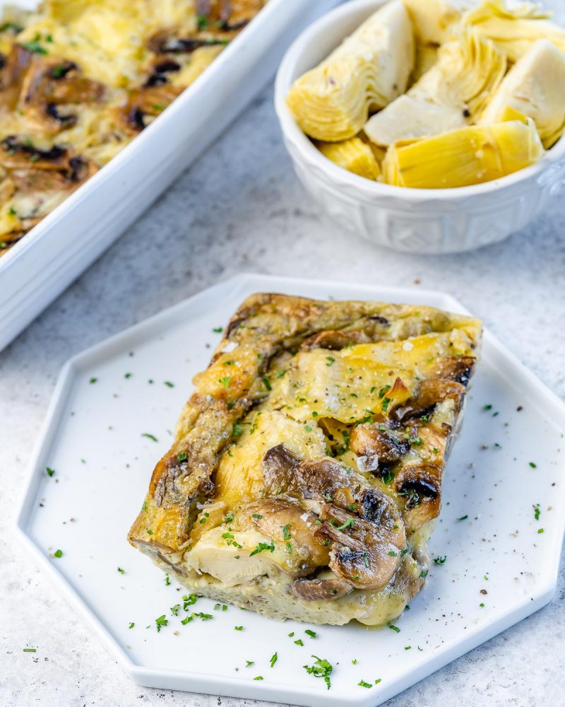 Artichoke Egg Casserole Clean Food Crush