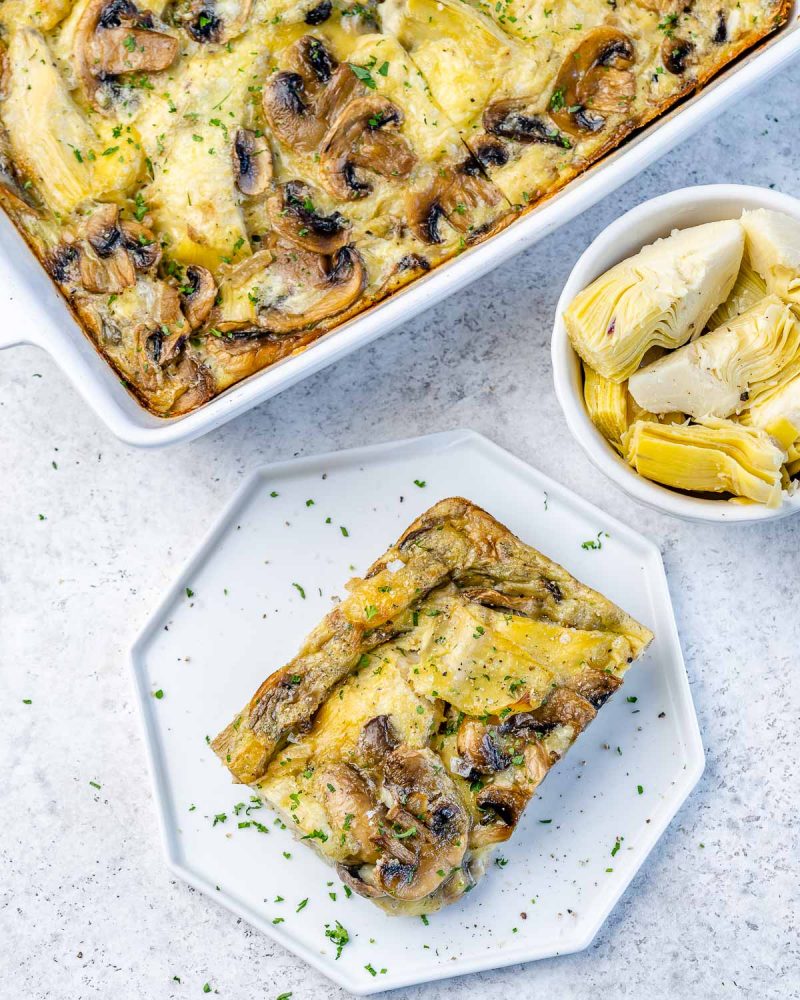 Artichoke Egg Casserole Clean Food Crush