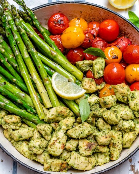 Pesto Chicken Skillet | Clean Food Crush