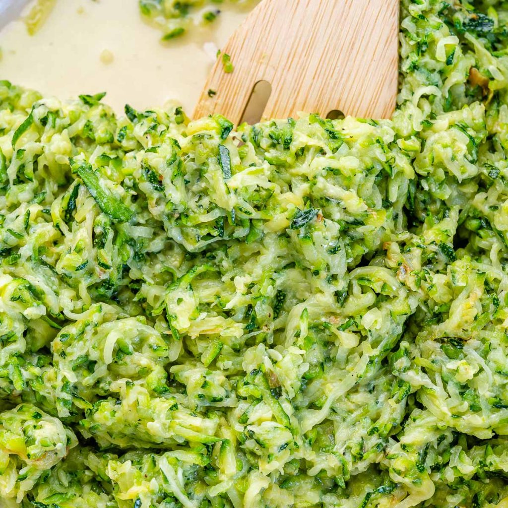 Sautéed Shredded Zucchini Clean Food Crush