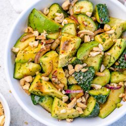 Tangy Cucumber Avocado Salad