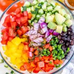 Black Bean Chopped Salad | Clean Food Crush