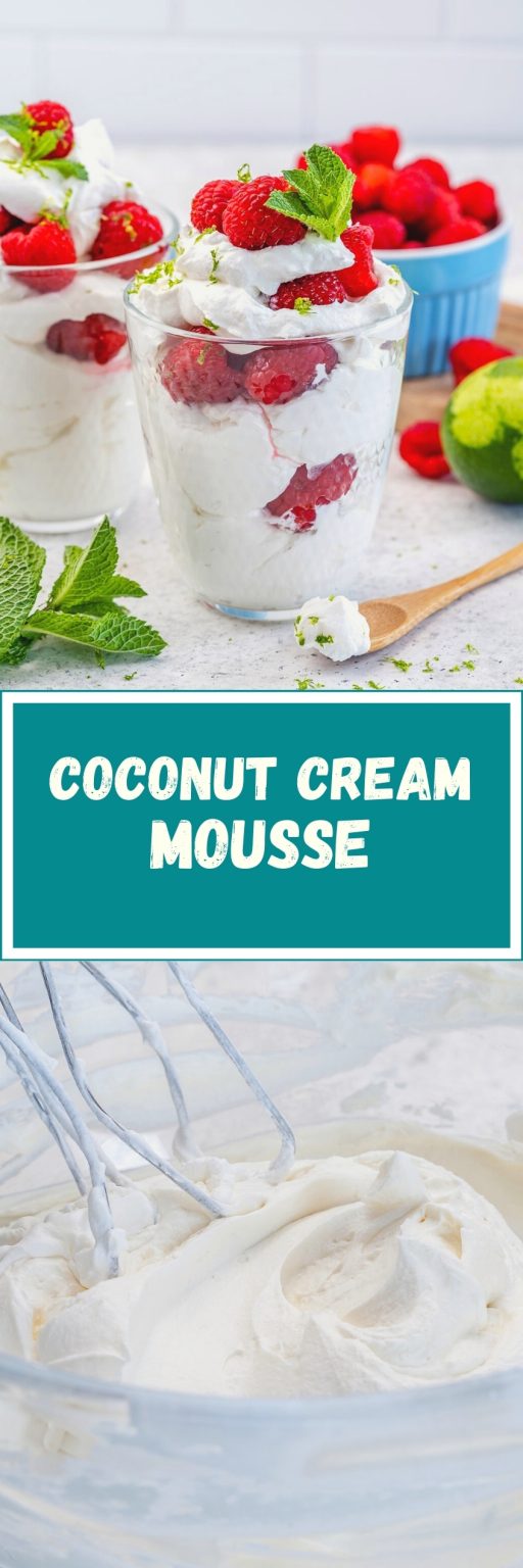 Coconut Cream Mousse Clean Food Crush