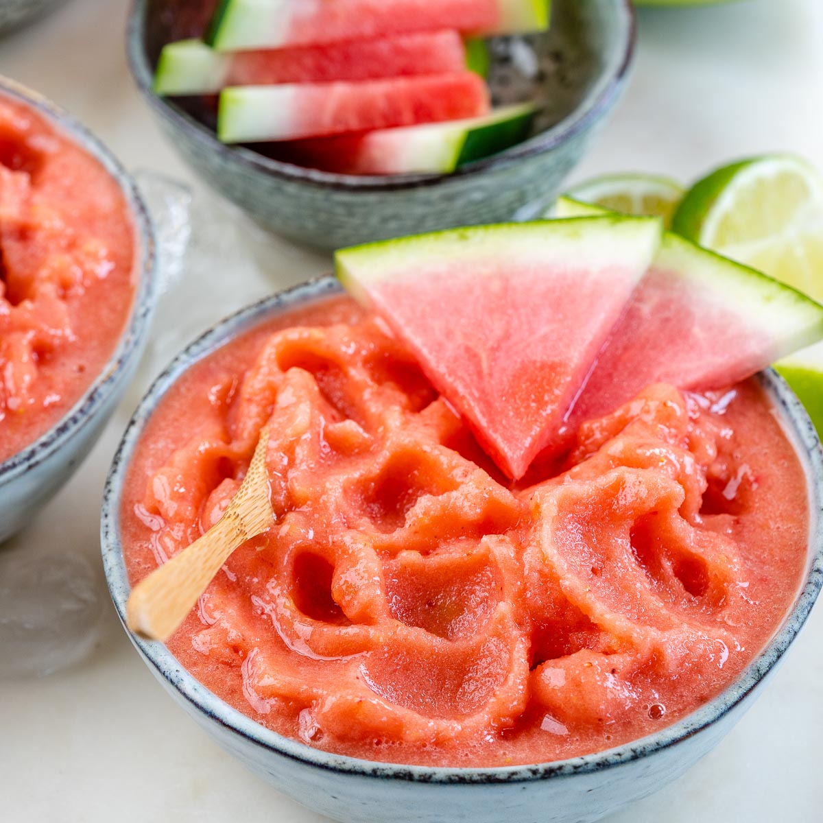 Fresh Watermelon Smoothie Bowls | Clean Food Crush