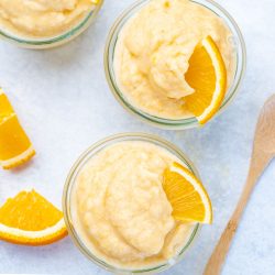 Orange Creamsicle Homemade Ice Cream
