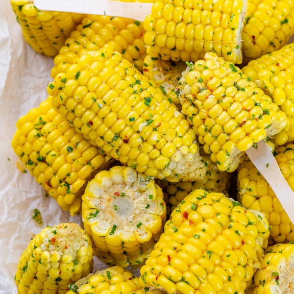 Butter-Herb Corn-on-the-Cob | Clean Food Crush