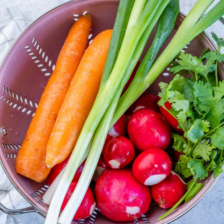 Marinated Radish + Carrot Salad Clean Food Crush