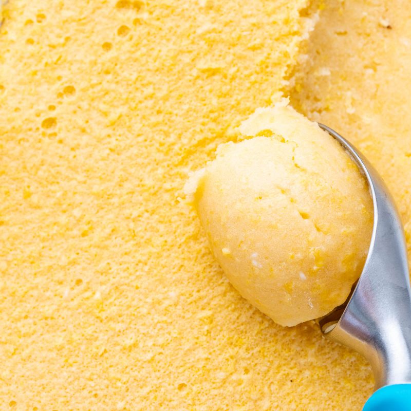 Orange Creamsicle Homemade Ice Cream Clean Food Crush