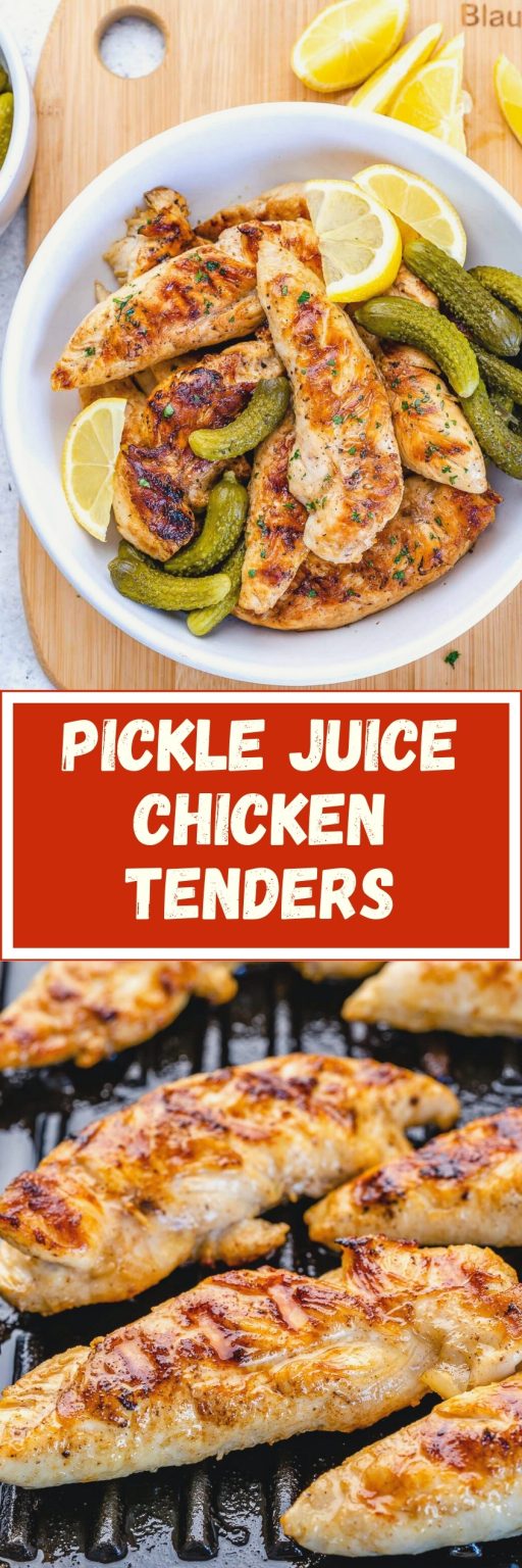 Pickle Juice Marinated Chicken Tenders Clean Food Crush