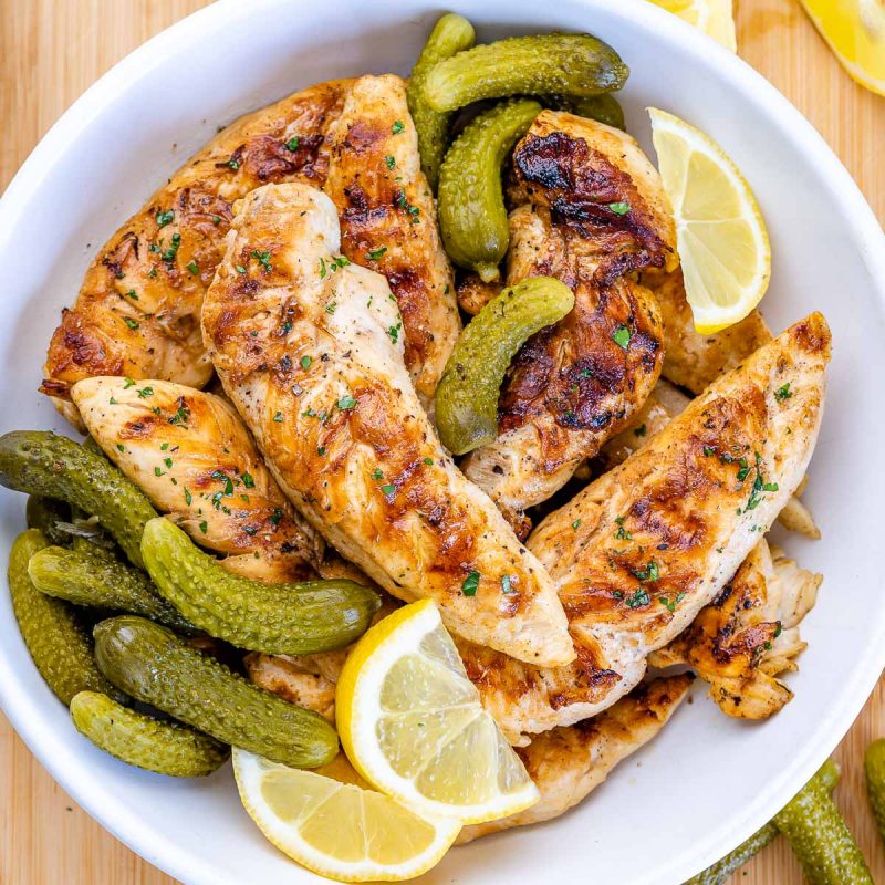 Pickle Juice Marinated Chicken Tenders Clean Food Crush