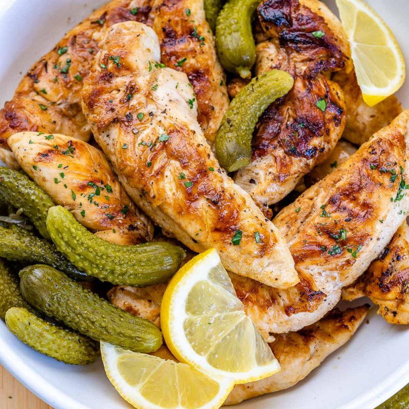 Pickle Juice Marinated Chicken Tenders Clean Food Crush