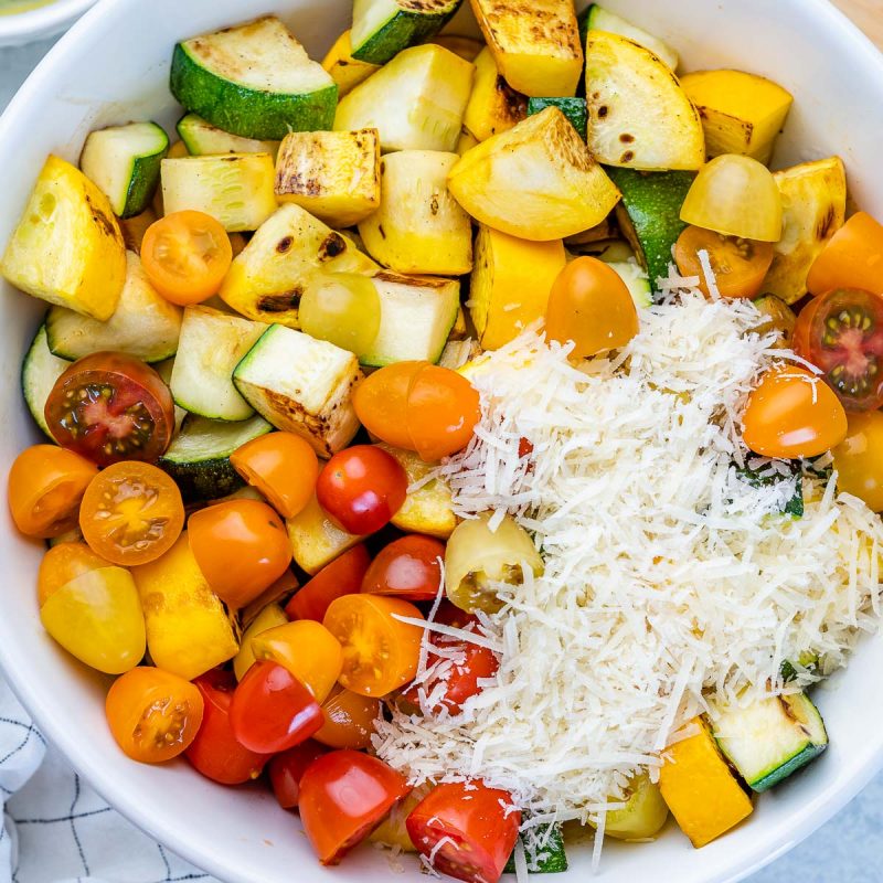 Summer Zucchini Salad Clean Food Crush