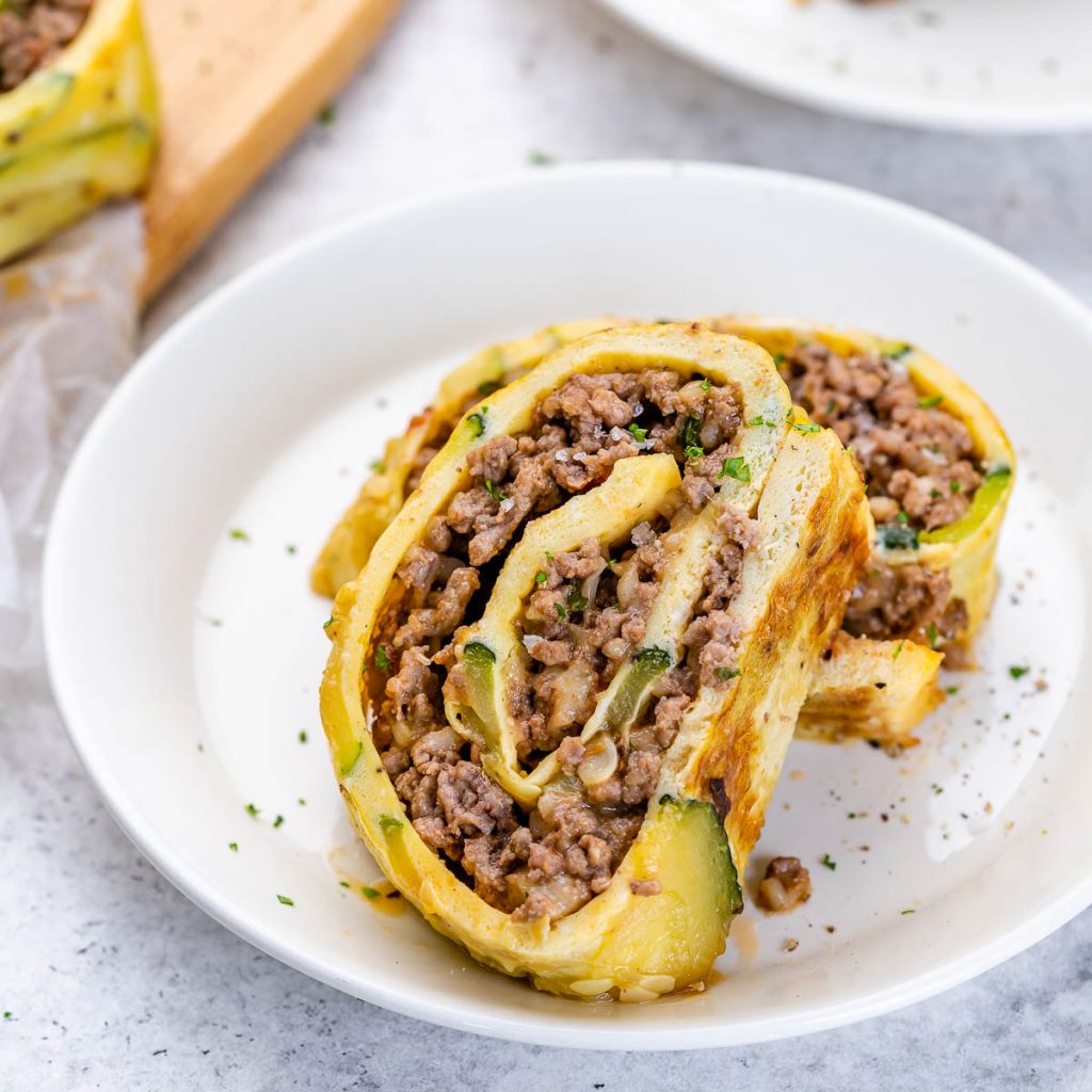 Breakfast Zucchini Rolls Clean Food Crush