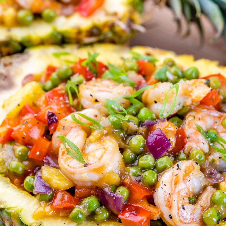 Pineapple Shrimp Bowls Clean Food Crush