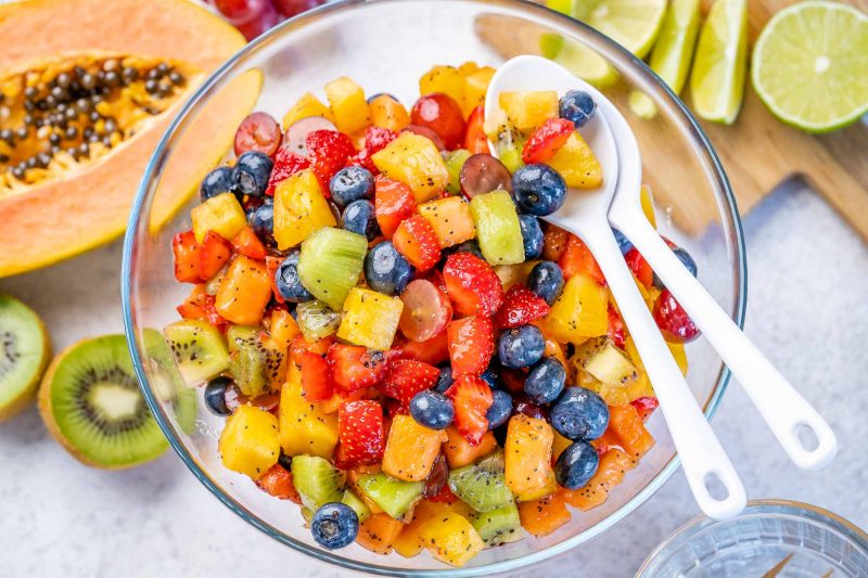 Fresh Fruit Salad | Clean Food Crush