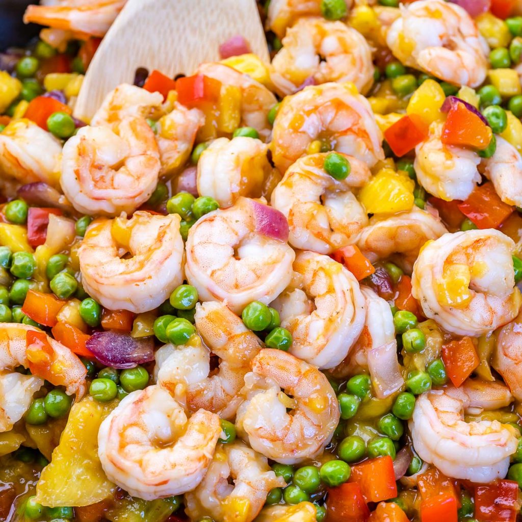 Pineapple Shrimp Bowls | Clean Food Crush