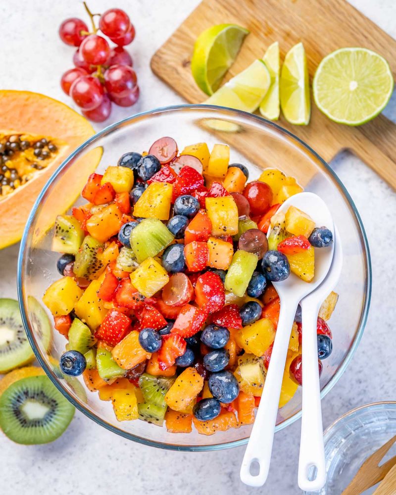 Fresh Fruit Salad | Clean Food Crush