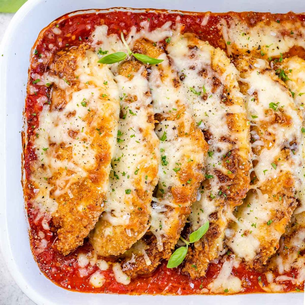 Weeknight Chicken Parm Clean Food Crush