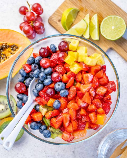 Fresh Fruit Salad | Clean Food Crush