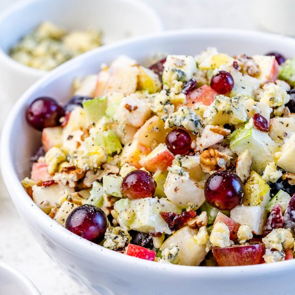 Creamy Apple + Pear Salad Clean Food Crush