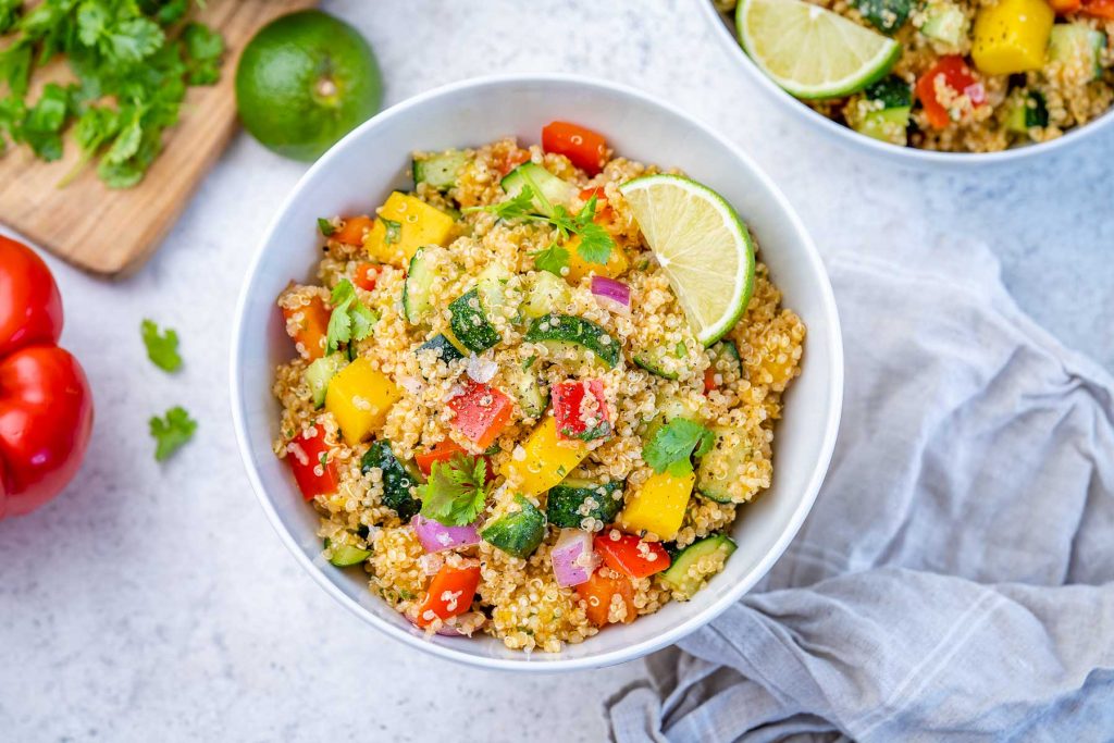 Mango Quinoa Chopped Salad | Clean Food Crush