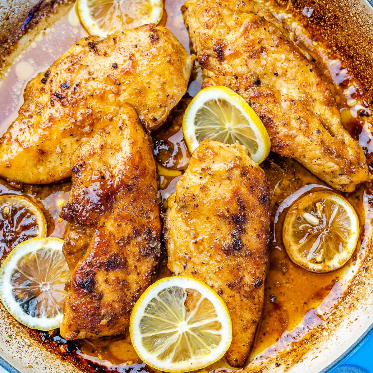 Lemon Pepper Chicken Recipe - Cooking Classy