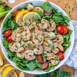 Shrimp Scampi Fresh Salad-image