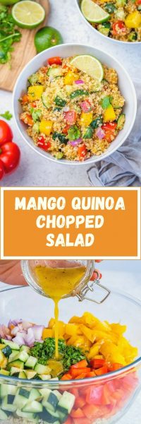 Mango Quinoa Chopped Salad | Clean Food Crush