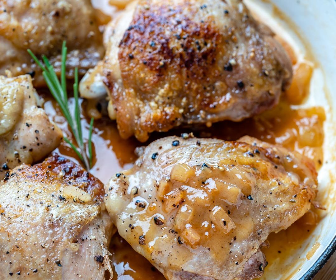Apple Cider Chicken Thighs