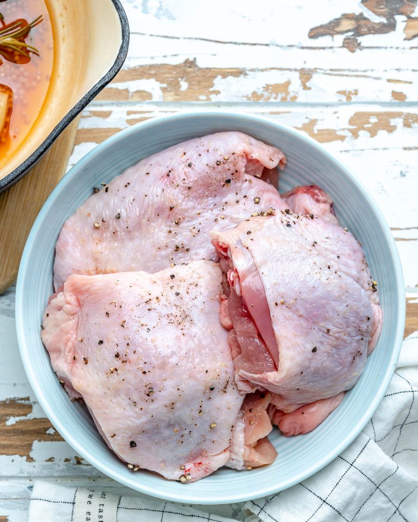 Apple Cider Chicken Thighs | Clean Food Crush