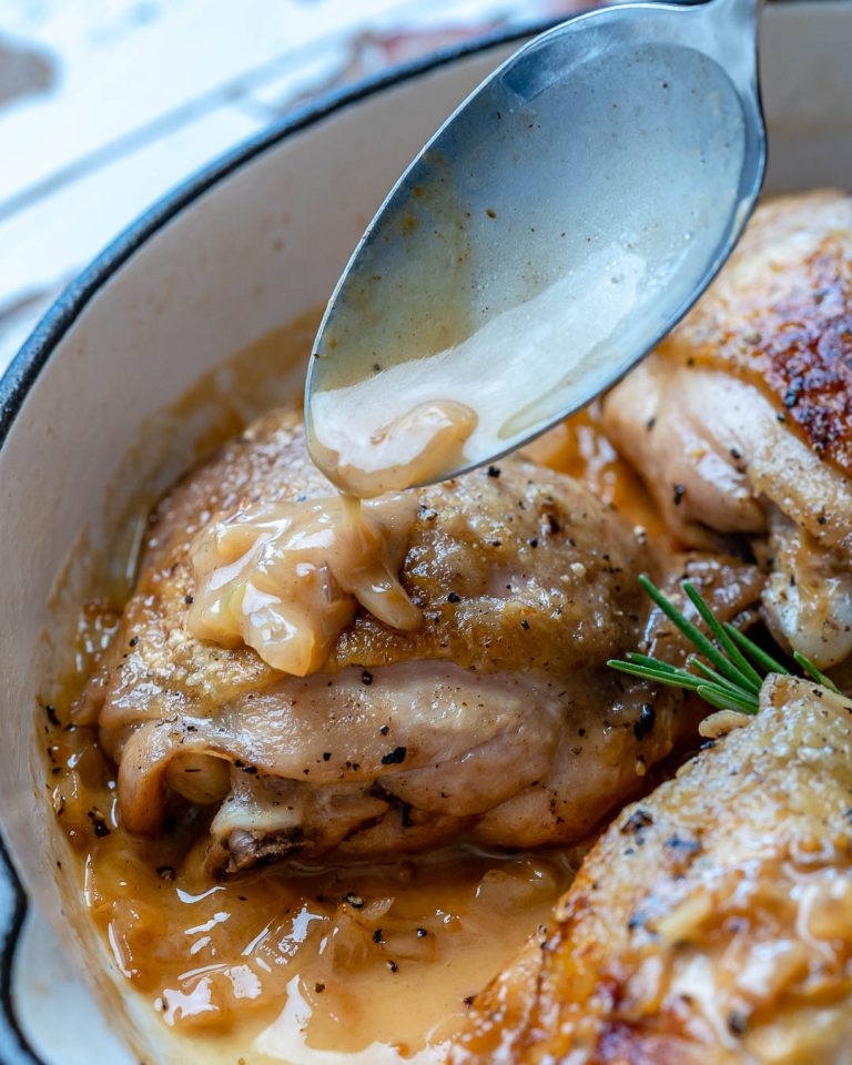 Apple Cider Chicken Thighs Clean Food Crush